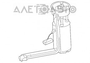 Pompă de combustibil, pompă de benzină Mercedes W164 ML 350 500 X164 GL 450 500 nou, neoriginal.