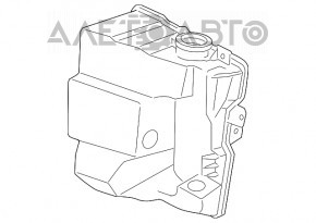 Rezervorul de spălare de jos pentru VW CC 08-17 sub farurile de spălare, nou, neoriginal.