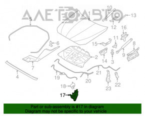 Capota dreapta a BMW 5 F10 10-16, noua, neoriginala