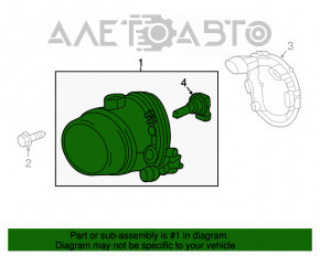 Farul de ceață stânga pentru Mercedes W164 ML, nou, neoriginal.