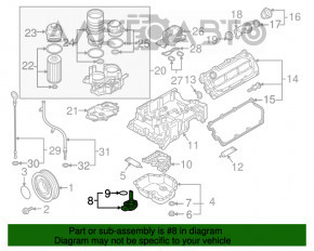 Датчик уровня масла Audi Q5 8R 11-17 2.0T новый неоригинал