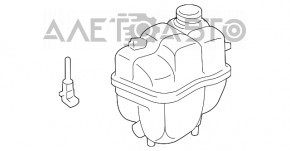 Recipientul de expansiune al sistemului de răcire Mercedes W211 nou, neoriginal