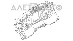 Tabloul de bord VW Jetta 19- 96k, zgârieturi