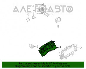 Tabloul de bord VW Jetta 19- 96k, zgârieturi