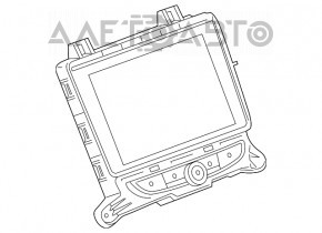 Monitor, display, navigație Buick Encore 18-19