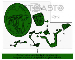 Volanul gol Buick Encore 13-16 sub radar