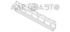 Grila inferioară a bara față Audi A4 B9 17-19 nouă, neoriginală.