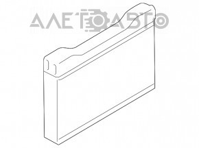 Radiatorul de încălzire a încălzitorului pentru BMW 5 F10 10-17, nou, neoriginal.