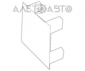 Capacul carligului de tractare al bara fata BMW 5 F10 11-13 nou, neoriginal