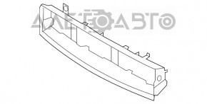 Grila radiatorului superioara Ford Ecosport 18-22 noua, neoriginala