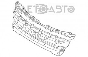 Grila radiatorului Ford Explorer 11-15, carcasă, nouă, neoriginală