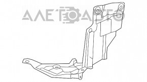 Protecția arcului lateral frontal dreapta pentru Honda HR-V 16-22, nou, neoriginal.