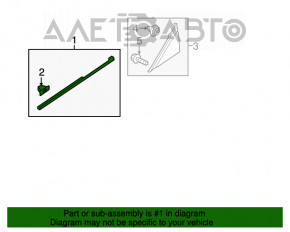 Bara de aripa fata stanga Hyundai Sonata 18-19 noua, neoriginala