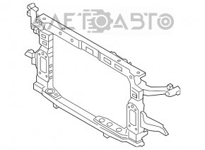 Televizorul panoului radiatorului Hyundai Santa FE 19-20 2.4 nou neoriginal.