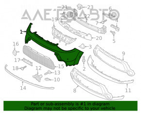 Bara fata goala superioara Kia Soul 14-16 pre-restilizare noua, neoriginala