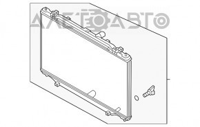 Radiator de răcire apă Mazda CX-5 17- nou aftermarket KOYORAD Japonia