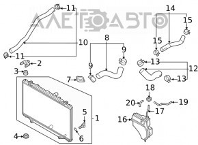 Radiator de răcire apă Mazda CX-5 17- KOYORAD Japonia