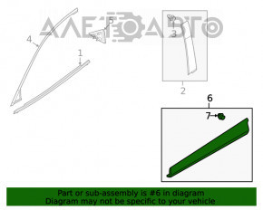 Capac usa fata stanga inferioara Mazda CX-5 17- nou neoriginal