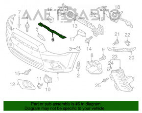 Suport bara față central Mitsubishi Outlander Sport ASX 10-19, nou, neoriginal