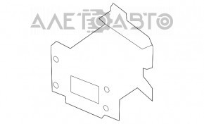 Grila amplificatorului de bara fata dreapta Infiniti JX35 QX60 13- noua, neoriginala