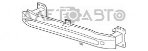 Amplificatorul de bara fata VW Passat b7 12-15 SUA nou neoriginal