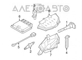 Катушка зажигания Audi Q5 8R 13-17 3.0 tfsi