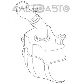 Coș de gunoi VW Jetta 11-18 SUA 2.0 nou neoriginal