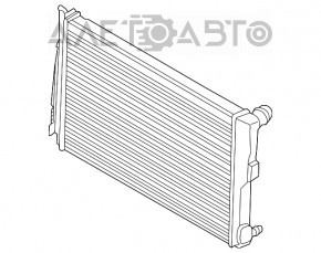 Radiator de răcire apă BMW X3 F25 11-17 2.0T nou KOYORAD Japonia