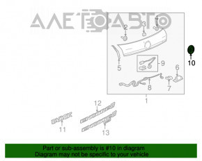 Эмблема значок BUICK двери багажника Buick Encore 17-19