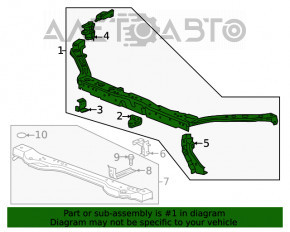 Suport TV superior Buick Encore 18-19 nou original OEM