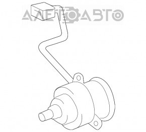 Motorul ventilatorului de răcire stânga pentru Lexus GS350 GS450h 06-11