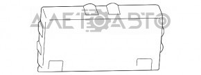 Blocul ECU al motorului Subaru Forester 14-18 SJ 2.5