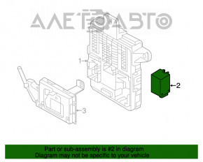 Relay Assembly Stop Sign Hyundai Santa Fe 13-18