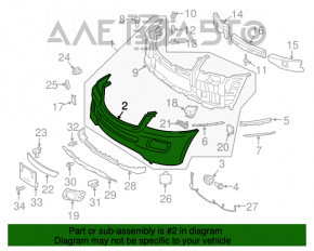 Bara față goală Mercedes W164 ML nouă, neoriginală