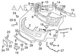 Bara față goală Mercedes W164 ML nouă, neoriginală