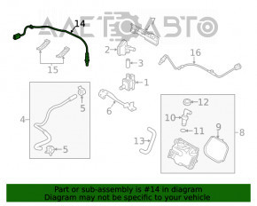 Лямбда-зонд первый Mazda CX-5 17-