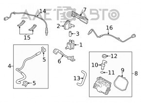 Лямбда-зонд первый Mazda CX-5 17-