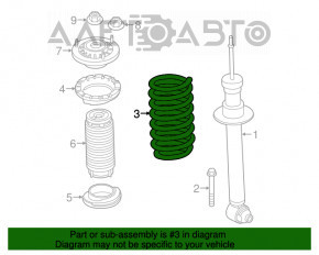 Arc spate stânga BMW 5 G30 18- 530e hibrid