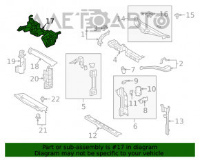 Grila radiatorului central Lexus UX200 UX250h 19-