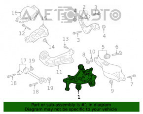 Capac spate dreapta Lexus UX200 UX250h 19- FWD