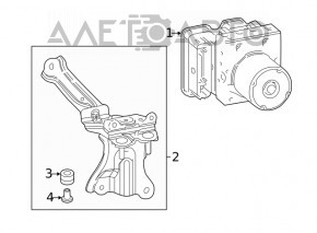 ABS ABS Lexus UX200 19-20