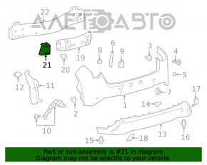 Absorbantul de șocuri din spate dreapta pentru Lexus UX200 UX250h 19-