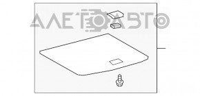 Polita portbagajului Lexus UX200 19 fara roata de rezerva, subwoofer.