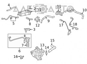 Filtru de cărbune Lexus UX200 19-