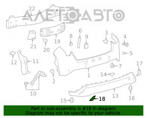 Reflector spate dreapta Lexus UX200 UX250h 19-