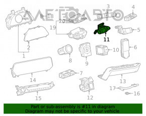 Maneta de control TRACK OFF pentru Lexus UX200 UX250h 19-