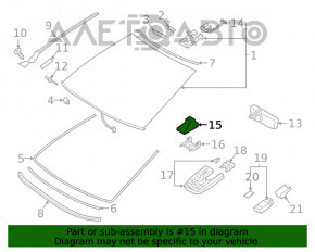 Camera de monitorizare a benzii pentru Lexus UX200 UX250h 19-