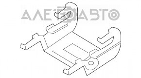 Suport pentru camera de pastrare a benzii Toyota Highlander 20-22 nou original OEM