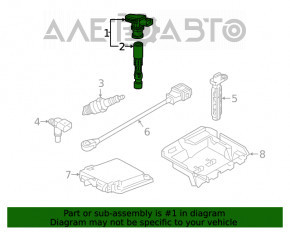 Катушка зажигания Audi A5 F5 17- 2.0T