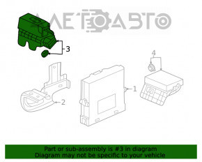 Modulul de antenă de telematică Honda Insight 19-22